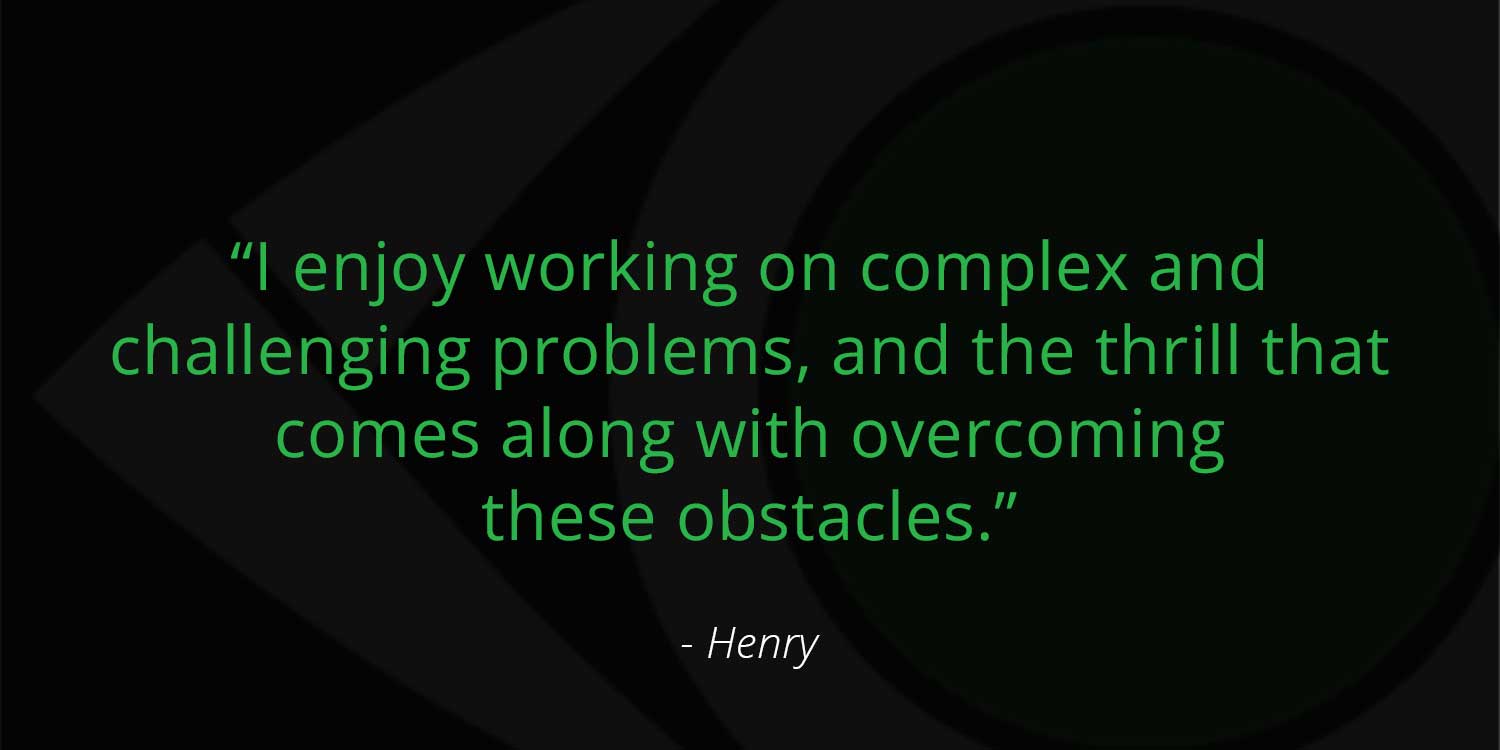 Henry Staff Spotlight Quote