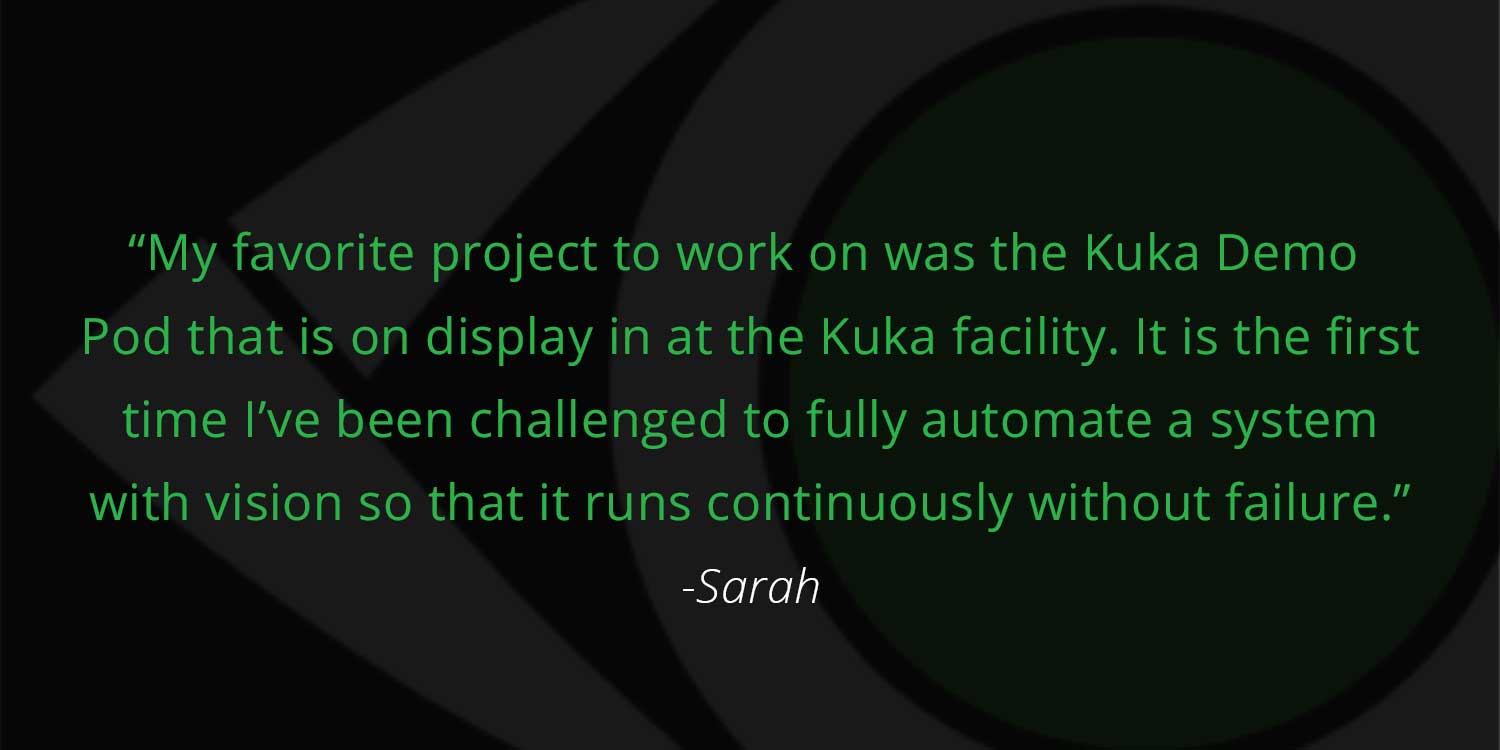 Sarah Staff Spotlight Quote